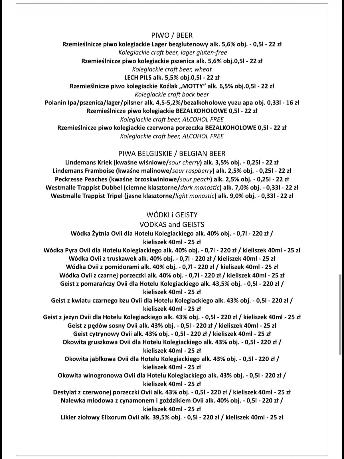 Aktualne menu — strona 8